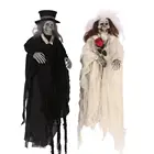 36 inch Halloween hanging ghost decoration Bride and Groom