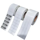 Zhulin factory price removable adhesive thermal paper water proof print bar code label