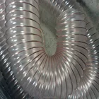 Transparent Pu Copper Coated Wire 8 inch Flexible Hose
