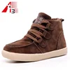 OEM Latest design custom made high top suede shoes for children