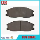 China supplier non-asbestos front brake pad for hyundai santafe