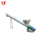 OEM auger spiral flexible screw conveyor for corn/rice/food powder