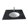 hot sell polished galaxy black granite bathroom vanity top,used countertops for kitchen in india