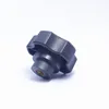 factory wholesale custom made plastic handle Hot sale plastic head screws for furniture hardware/5 star knob
