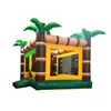 2019 HOT sale 13ft jungle theme palm tree inflatable bouncy jumping castle for sale
