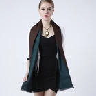 100% silk New winter jacquard silk scarf in fascinating reversible colors