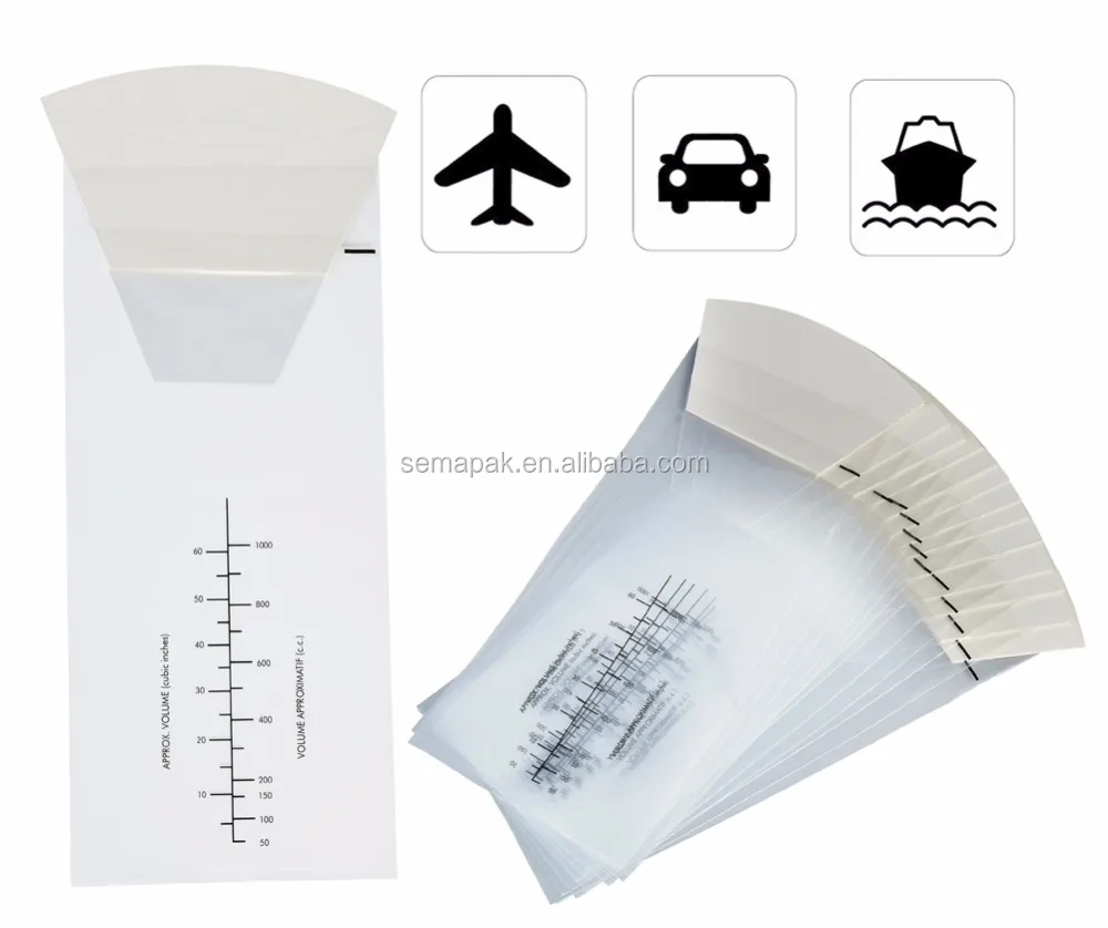 1500 ml seasickness patch&airsickness bags&carsick