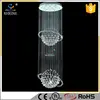 110V-240V Luxury Led Fiber Optic Decoration Colorful Crystal Chandelier Floor Lamp
