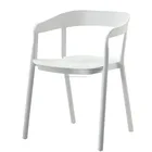 Newest modern italian design popular plastic chairs with arms