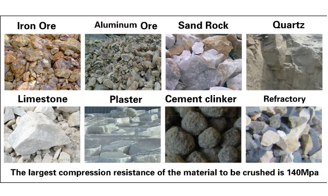 Impact-resistance basalt stone crusher machine with high quality