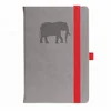 Custom Printing School Notebook A5 Hardcover Emboss Logo Elephant Notebook With Blank Page