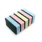 Large Eco Friendly Kitchen Cleaning Hard Sponge Scourer Pad