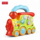Music Train Musical Train Music Play Set Animal Shape Sound Effects Lights Small Plastic Toy Train
