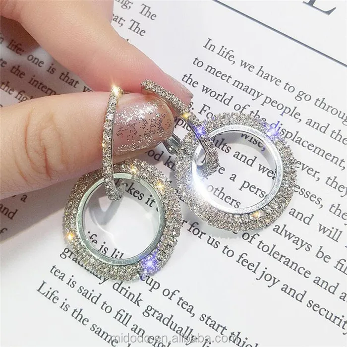 circle earrings