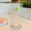 High capacity clear airline customized beverage drinking water juice glass