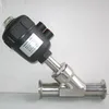Pneumatic Control SS316L Angle Seat Valve With Tri Clamp Fittings