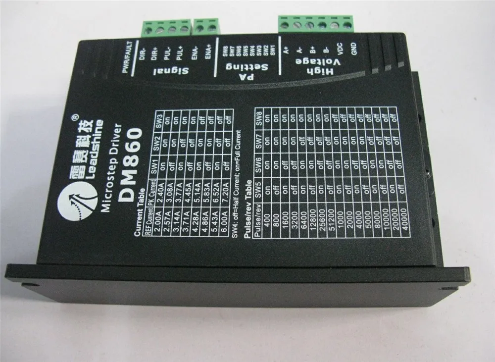 DM860 china leadshine 57mm 86mm stepper motor driver