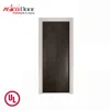 ASICO UL Listed Solid Wood Fire Rated Timber Hotel Interior Flush Door For Commercial