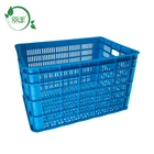 Recyclable Plastic Box And Plastic Box Square Stackable Hdpe Plastic Turnover Box Vegetable And Plastic Fruit Box For Transport