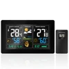 EU Plug Digital Weather Station forecast Weather clock indoor Temperature and humidity meter