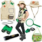 7pcs explorer toy set,deluxe outdoor explorer kit for kids