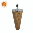ISO9001 round modern design hard plastic sofa legs