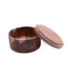 Custom Design Round Wooden Gift Box For Decoration