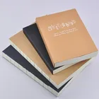 A4/A5/A6 custom print exercise book cute cheap paper notebook, brown paper notebooks