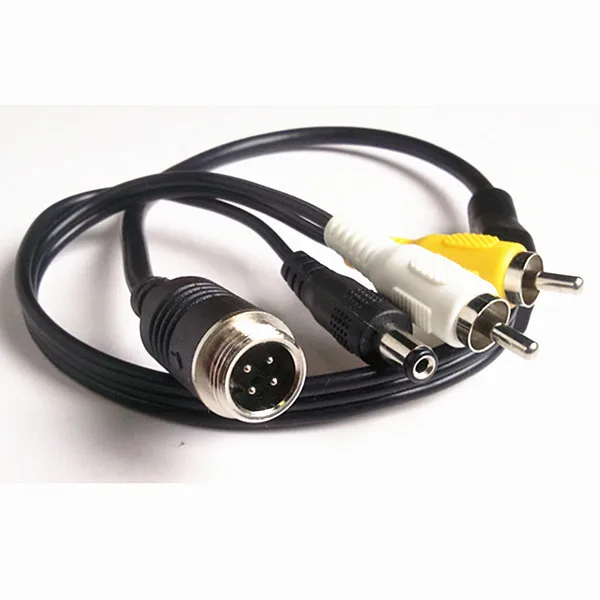 4 Pin Mini Din Male Rca Av Male Cable For Video And Audio And 12 V Dc. Buy 4 Pin Mini Din Male