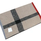 High quality colorful lady shawl 100% pure silk scarf ladies woven silk scarf big size