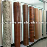 PVC Wood Grain Decorative Sheet For
