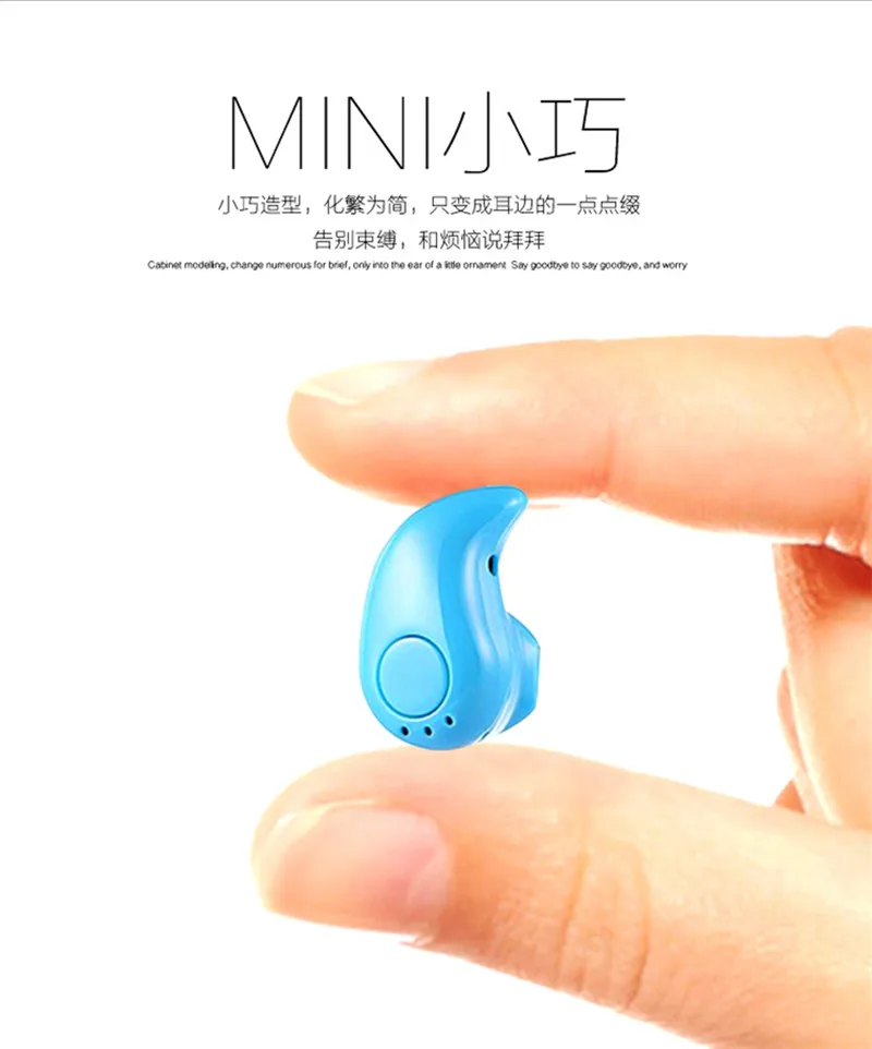 factory high quality mini in ear style for iphone earphone headphone wireless - ANKUX.COM