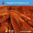 polyester material pv plush brushed fabric clothing for sale