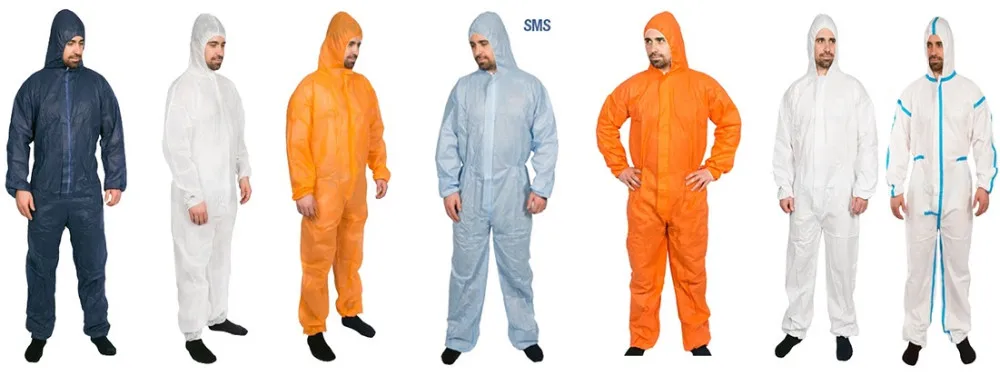 Custom Disposable Cleanroom Protective fire retardant coverall