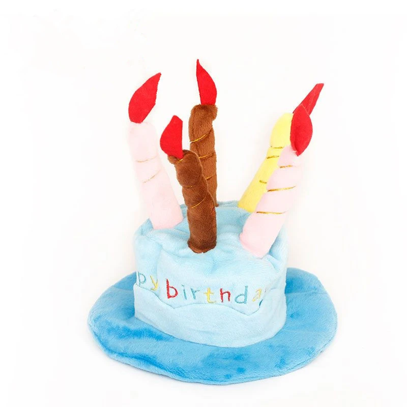 Agradable de alta calidad cómodo mono hecho a mano para pastel de cumpleaños sombrero de fiesta