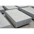 Natural Grey G654 Hone Granite Block