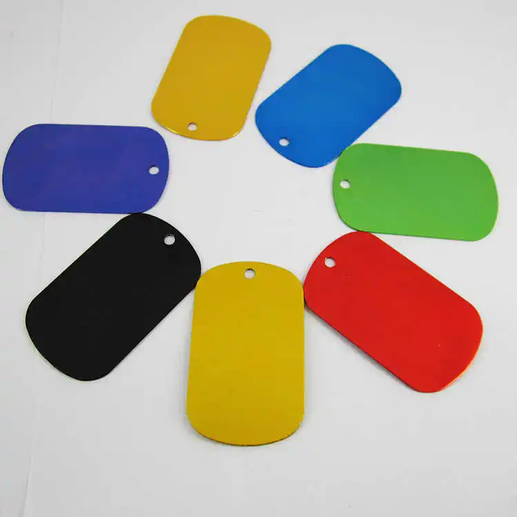 Wholesale Blank Anodized Aluminum Dog Tag Buy Aluminum Dog Tag