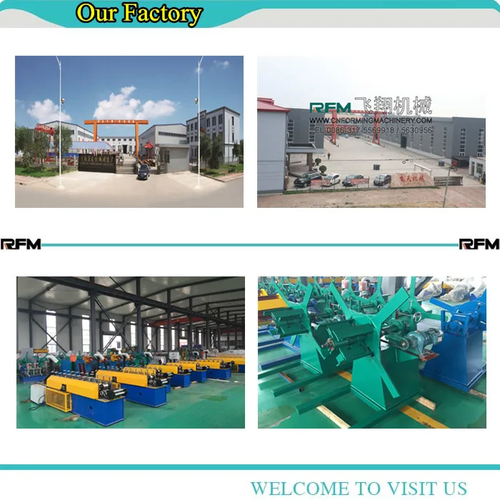 Feixiang roll forming equipments, z purlin roll forming machine in botou