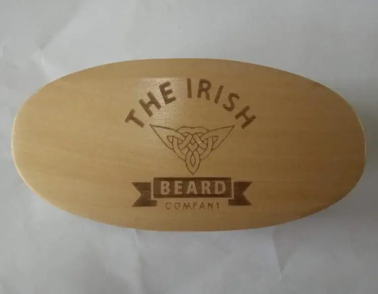 The Wild Boar Bristle brush elliptic beard for men were in stock can be carved logo