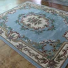 French aubusson style wool carpet for hall,hand tufted wool carpet aubusson carpet