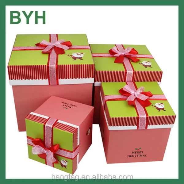 bow tie packaging doll gift paper box for christmas