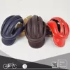 Fashionable bike accessory Taiwan OEM leather bicycle helmet