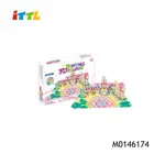 101pcs Beautiful castle 3D DIY painting puzzle toy for kids