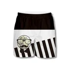 customized design men beach shorts pants sublimation printing