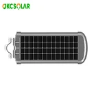 Brideglux Integrated Solar Streetlight Outdoor Ip65 Led Street Lights Retrofit Garden Light Aluminum Die Cast