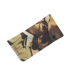 Digital printing pu leather glasses pouch