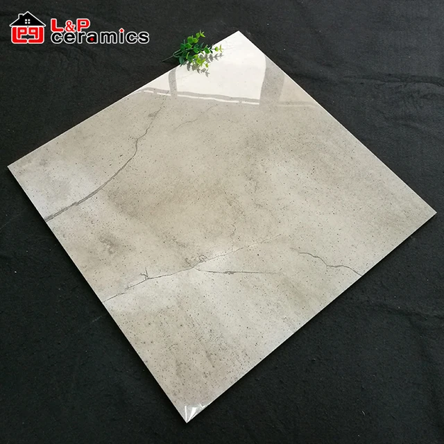 2018 nuovo disegno grigio marmo look porcelain tile piano