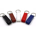 High Quality Leather Custom Logo USB Memory Stick Flash Drive 2GB