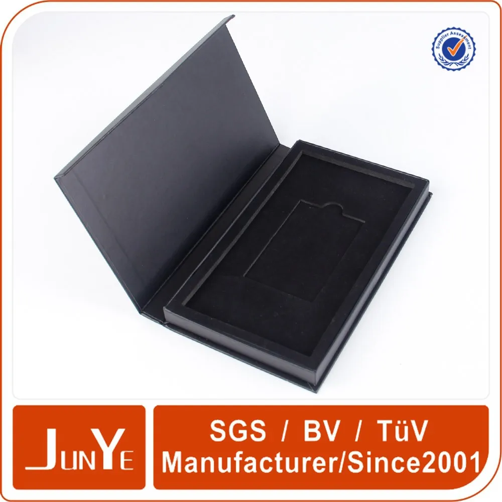 books shape clamshell magnetic packaging dvd recycled paper gift