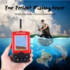 Gorgons Outdoor Fishing Gear Raft Fishing Tools LED Fishfinder Wireless Portable deeper Sonar Sensor Echo Sounder Fish Finder
